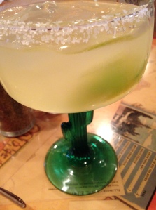 Margarita in a Cactus Glass.
