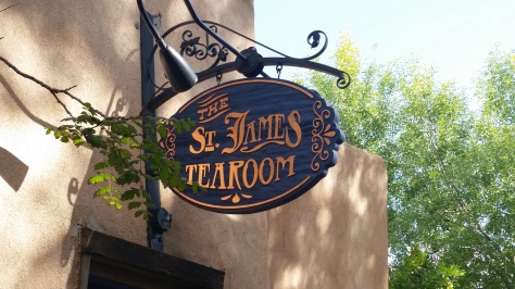 The St. James Tearoom, a quiet place for afternoon tea service in northwest Albuquerque.