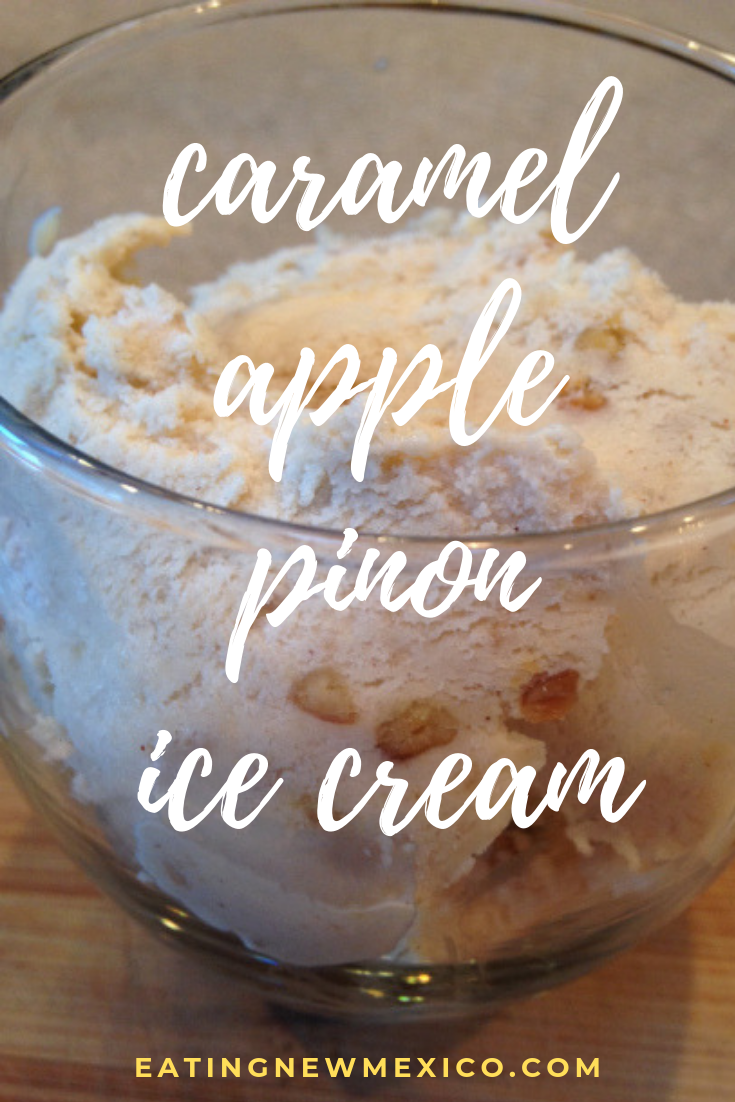Caramel Apple Pinon Ice Cream
